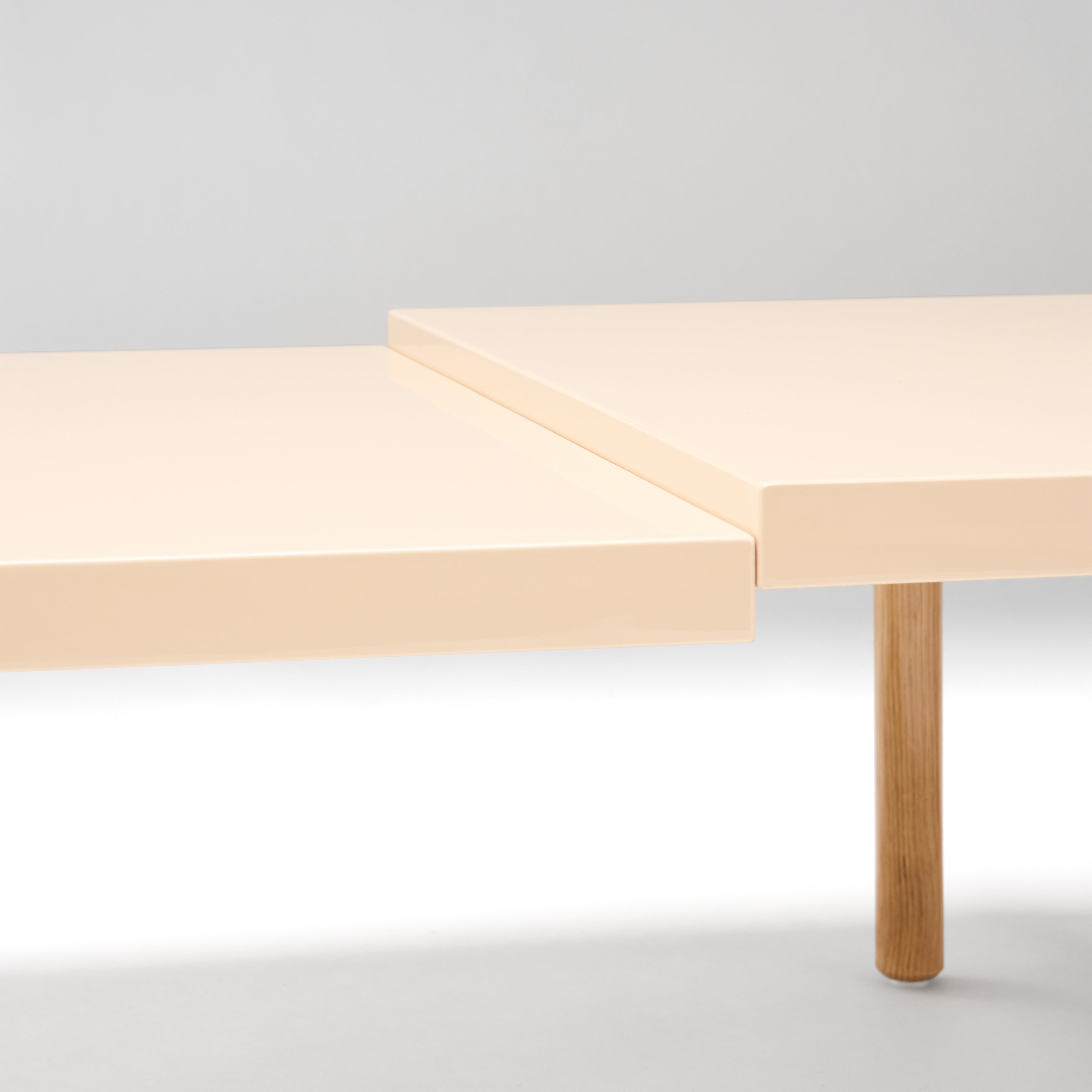 Bi-Level Oval Table
