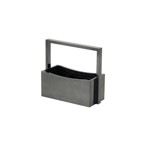 Space Basket: Metallic Black