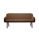 Anyway 2 Seater Sofa: Low + Black