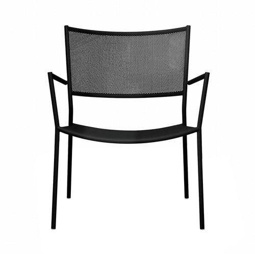 Jig Mesh Stacking Armchair: Black