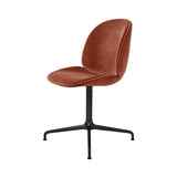 Beetle Meeting Chair: 4-Star Swivel Base + Full Upholstery + Black Matt