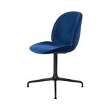 Beetle Meeting Chair: 4-Star Swivel Base + Full Upholstery + Black Matt