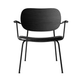 Co Lounge Chair: Seat Upholstered + Black Oak