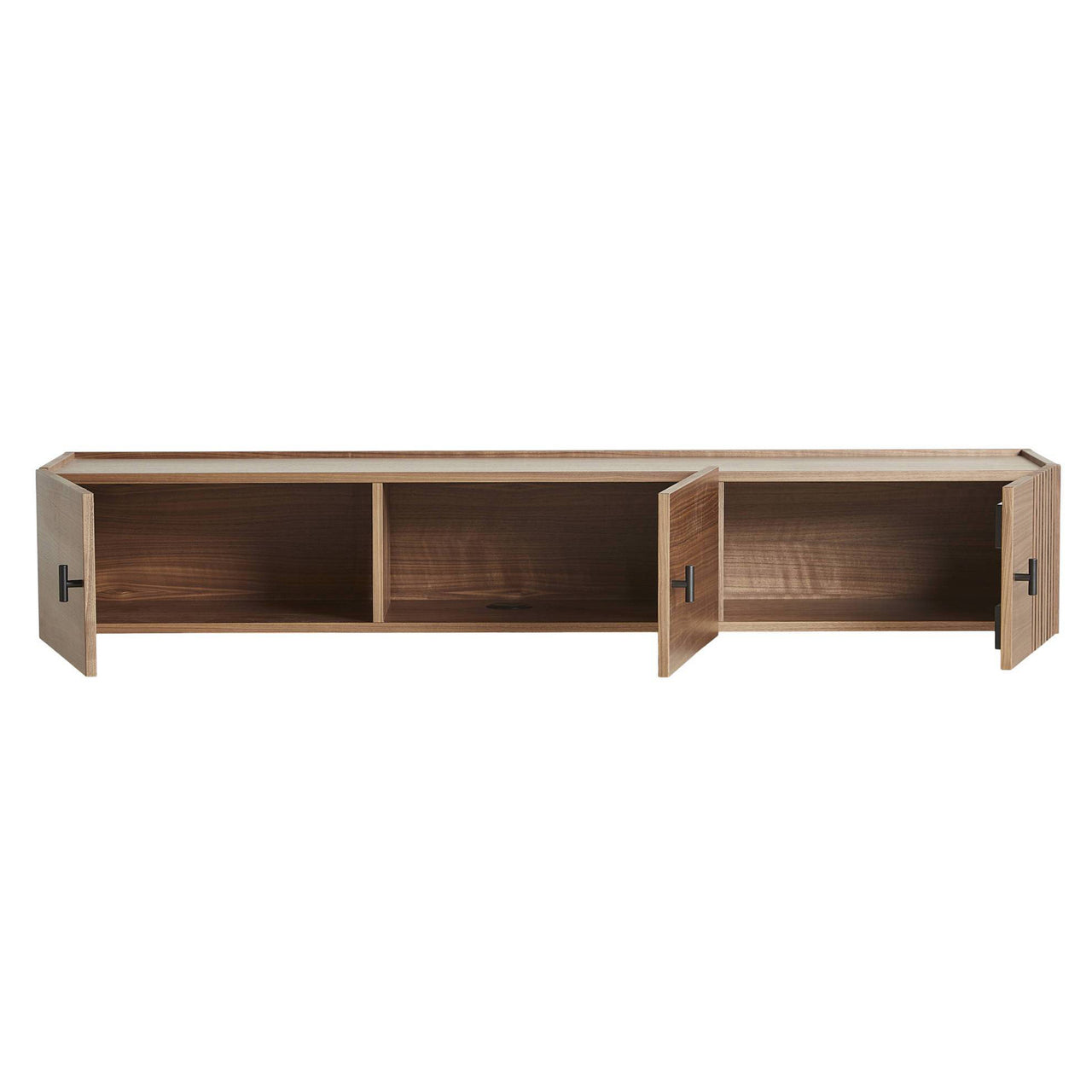 Array Wall Mounted Sideboard: Walnut