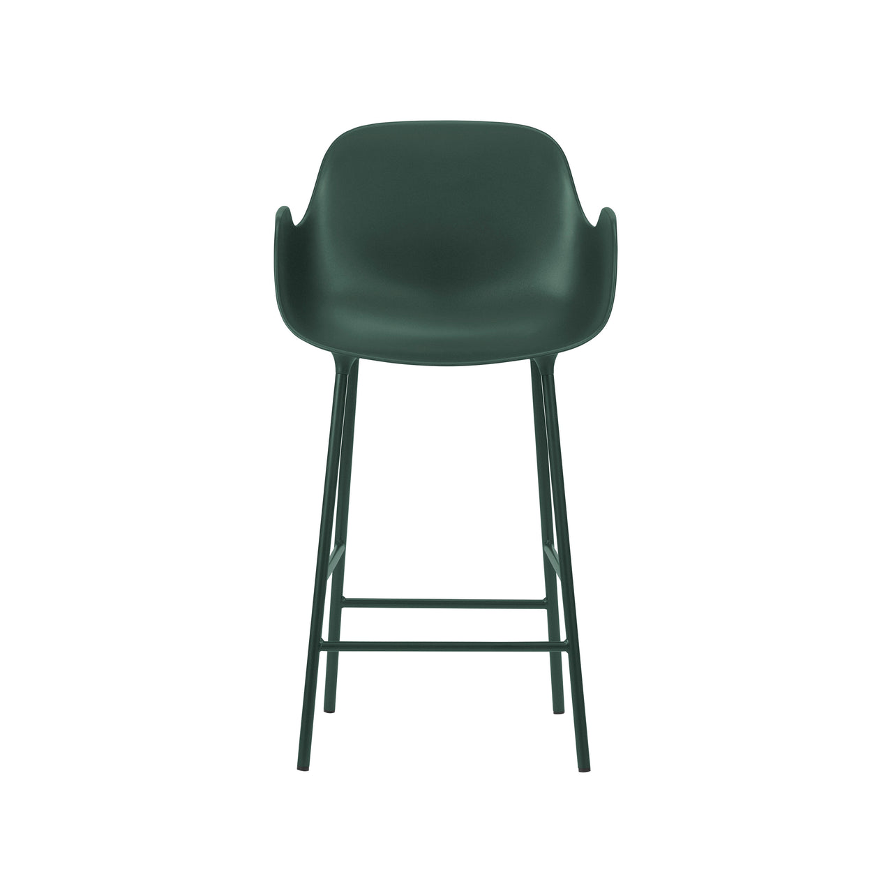 Form Bar + Counter Armchair: Counter + Green