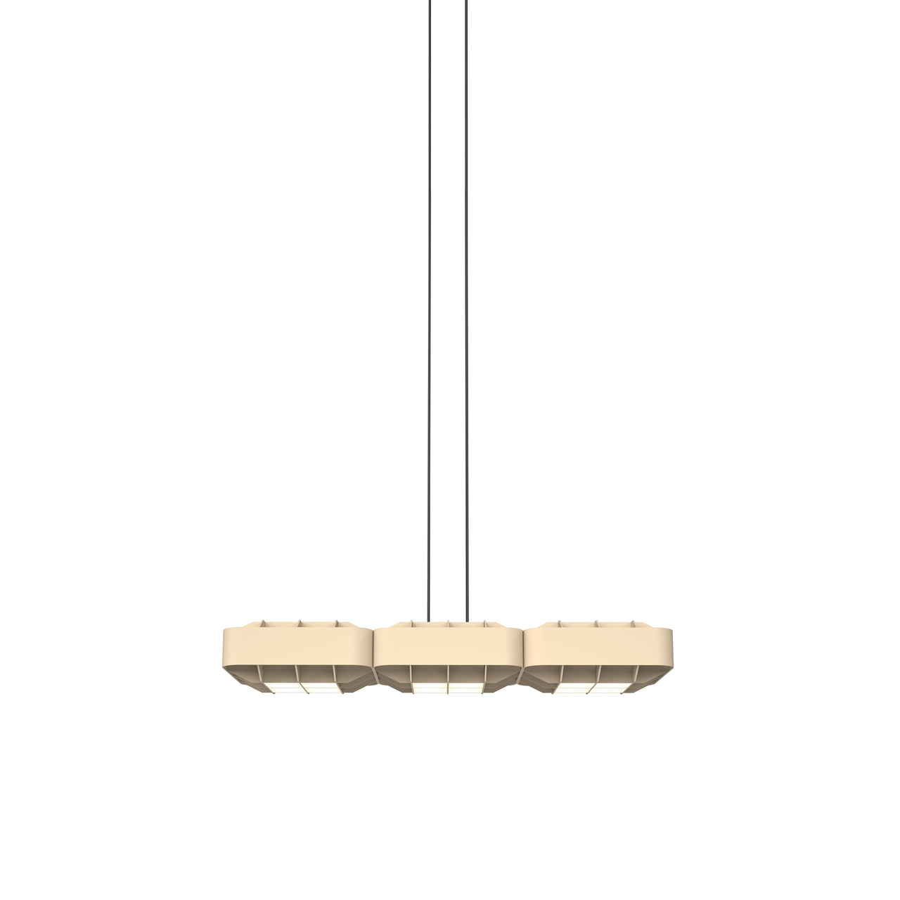 1979 Triple Pendant: Ivory