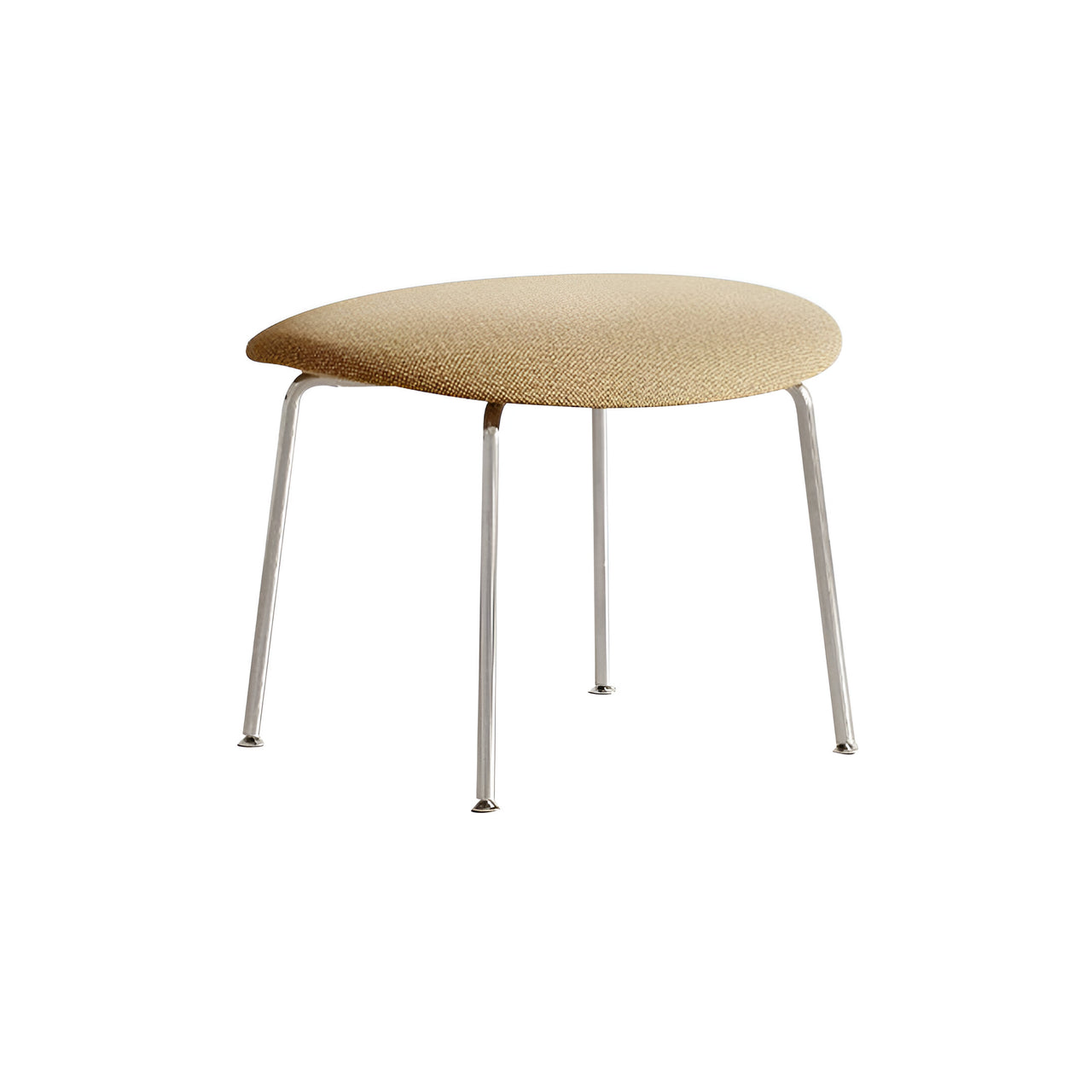 Otto Stool: Low + Chrome