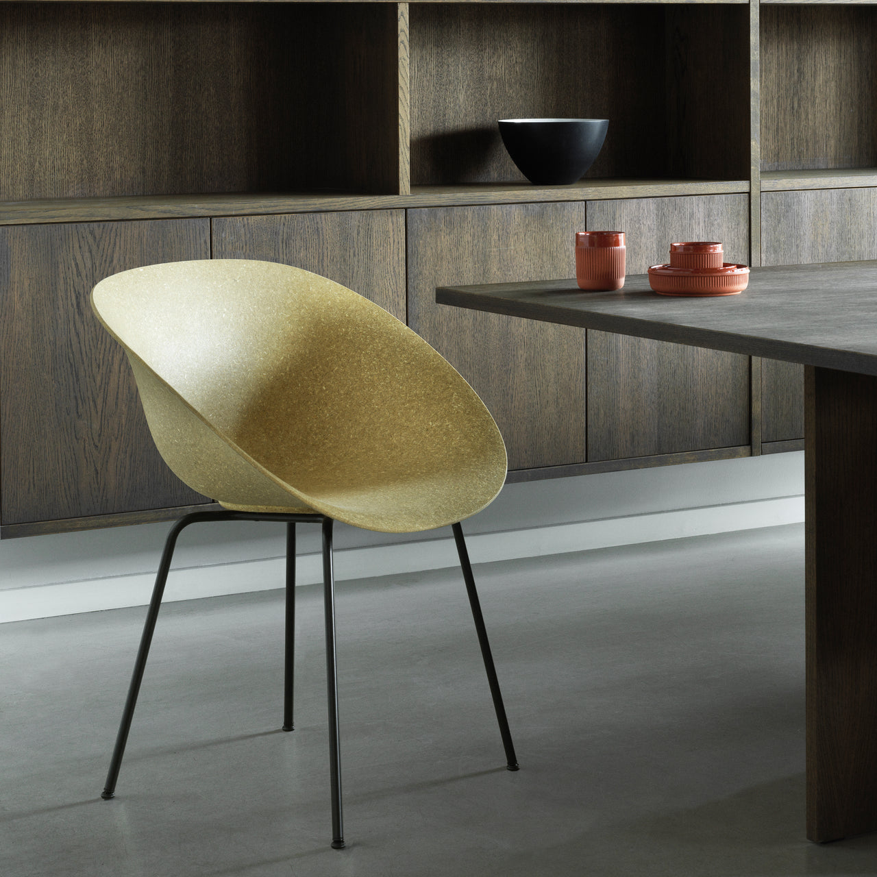 Mat Armchair: Steel