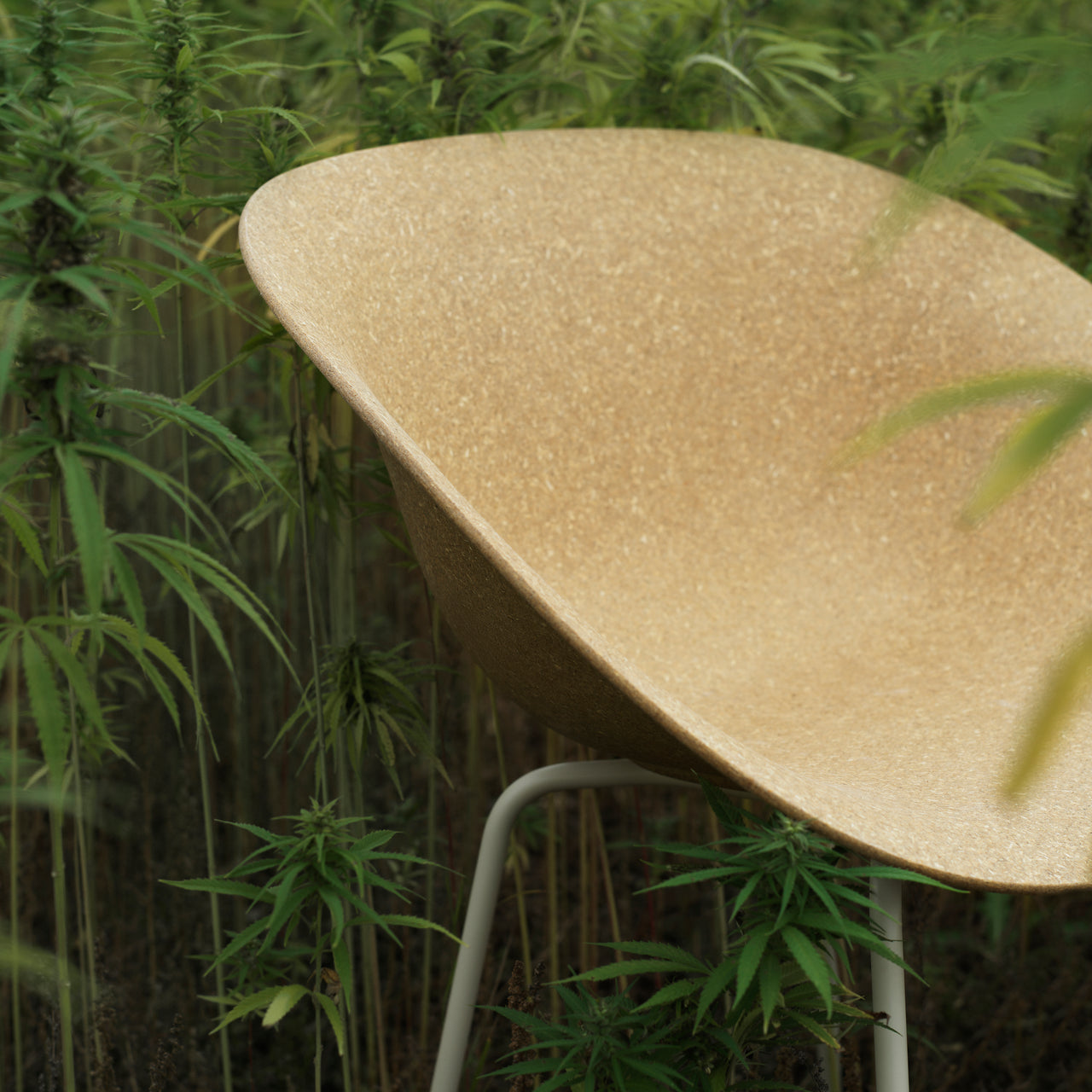 Mat Armchair: Steel