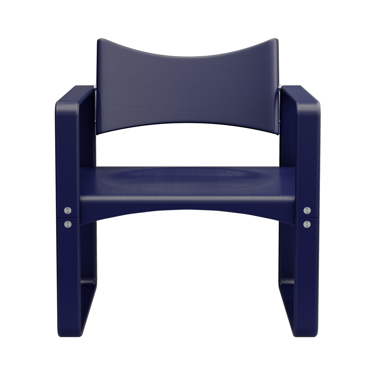 Series 270 Armchair: Quick Ship + Klein Blue