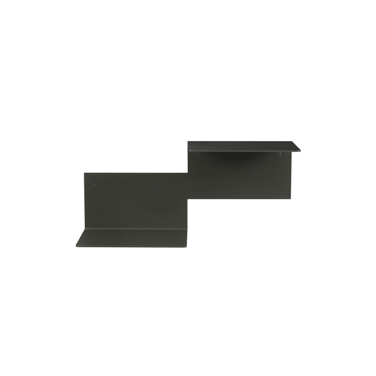 Repeat Wall Shelving: Right + Green Olive