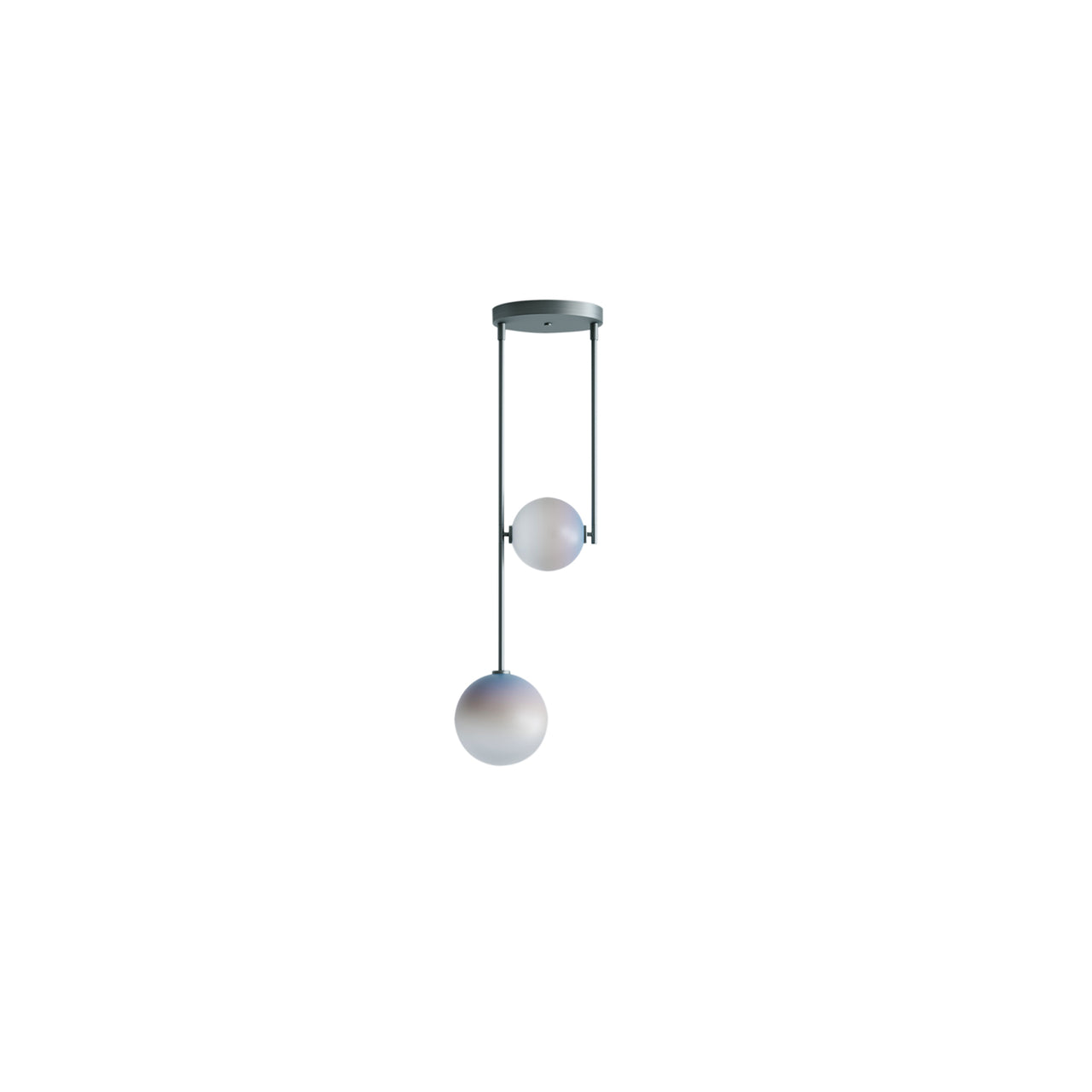 Equalizer: 2 Piece Pendant: Olive Anodize + Chamaleon