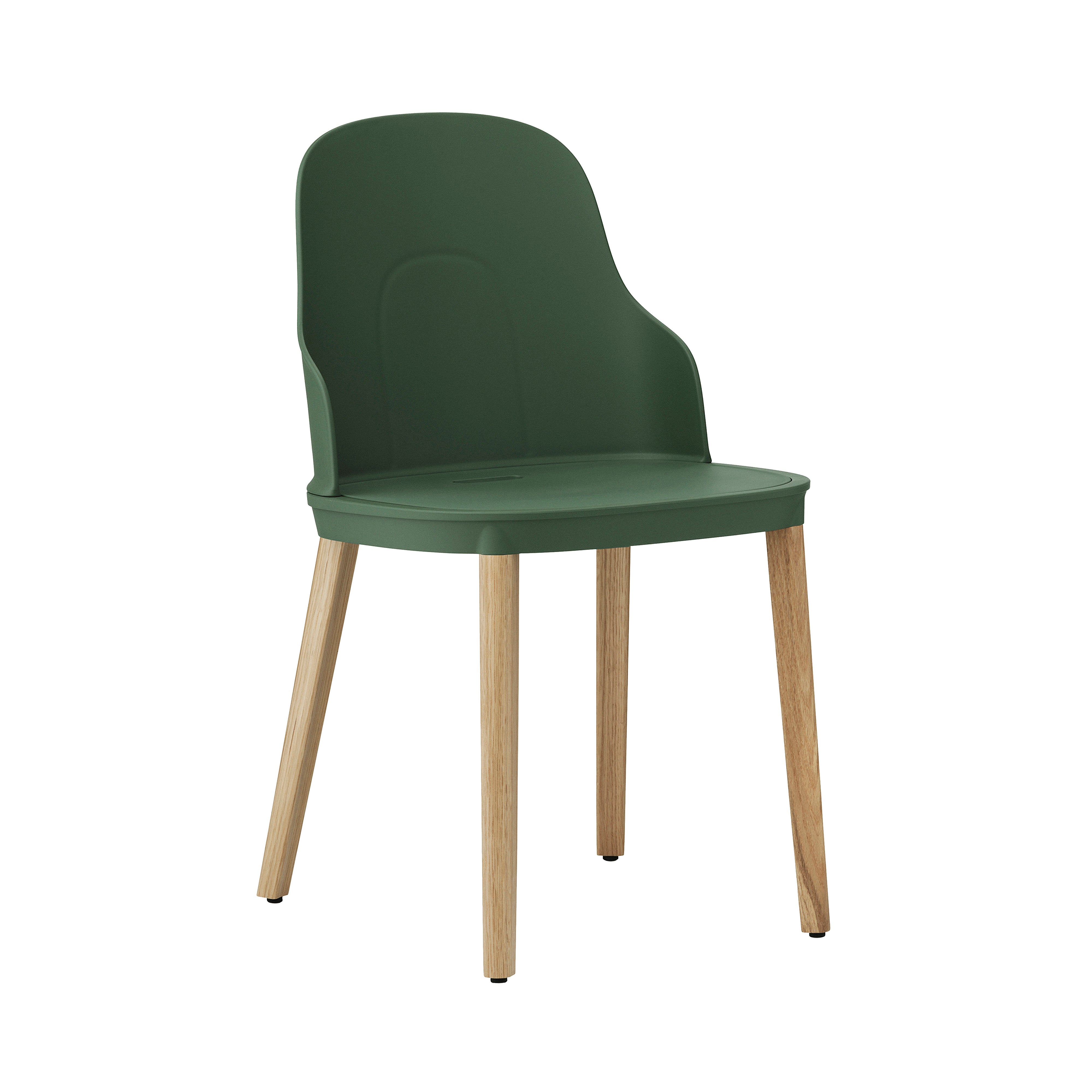 Allez Chair: Park Green + Polypropylene