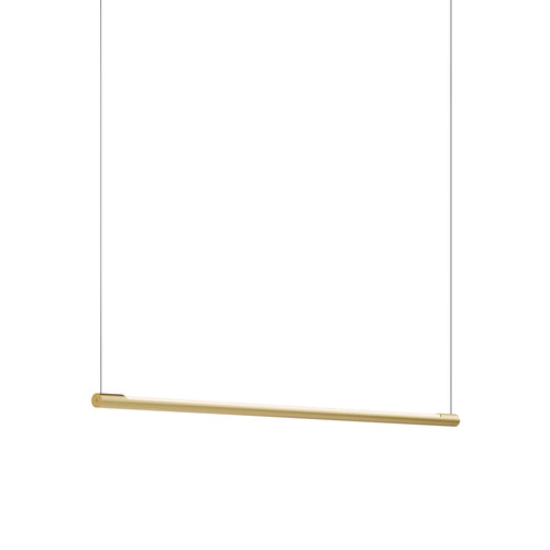 Form. Linear Suspension 4ft: Brushed Brass