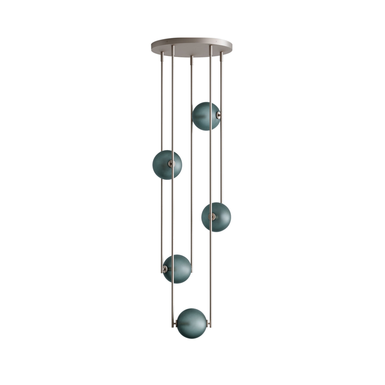Equalizer 5 Piece Radial: Bronze Anodize + Smokey Green