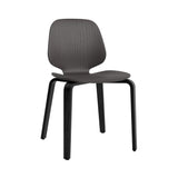 My Chair: Wood Base + Black