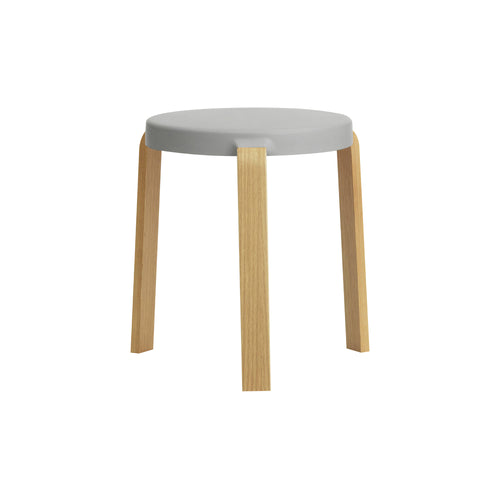 Tap Stool: Grey + Oak