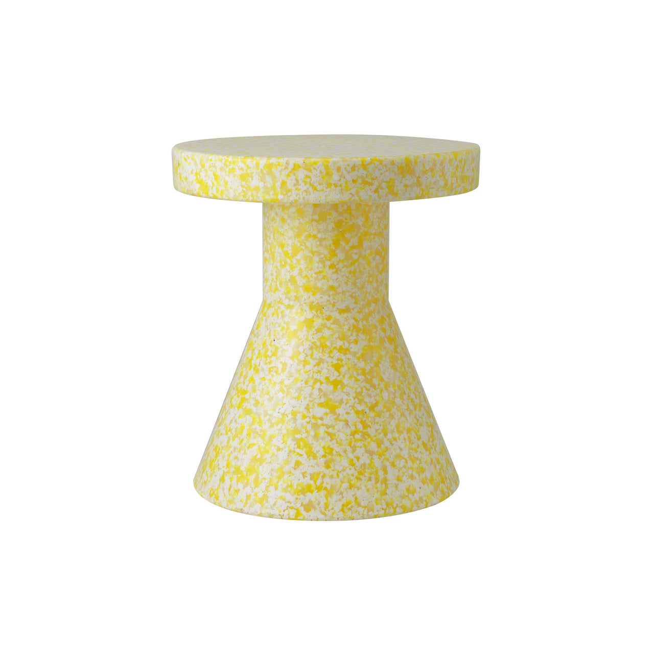 Bit Stool: Cone + Black + Yellow