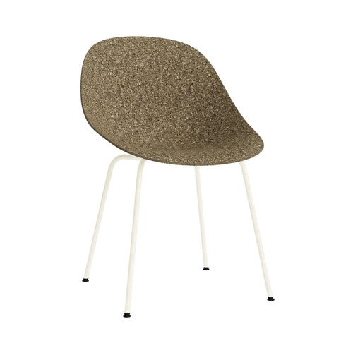 Mat Chair: Steel + Seawood + Cream