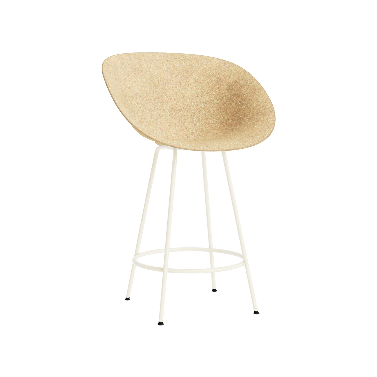 Mat Bar + Counter Armchair: Steel + Bar + Hemp + Black