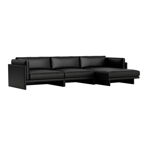 Softy Modular Sofa: 4 Seater with Right Chaise Lounge