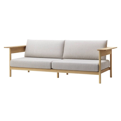 Kinuta Sofa: 3 Seater N-S01 + Pure Oak