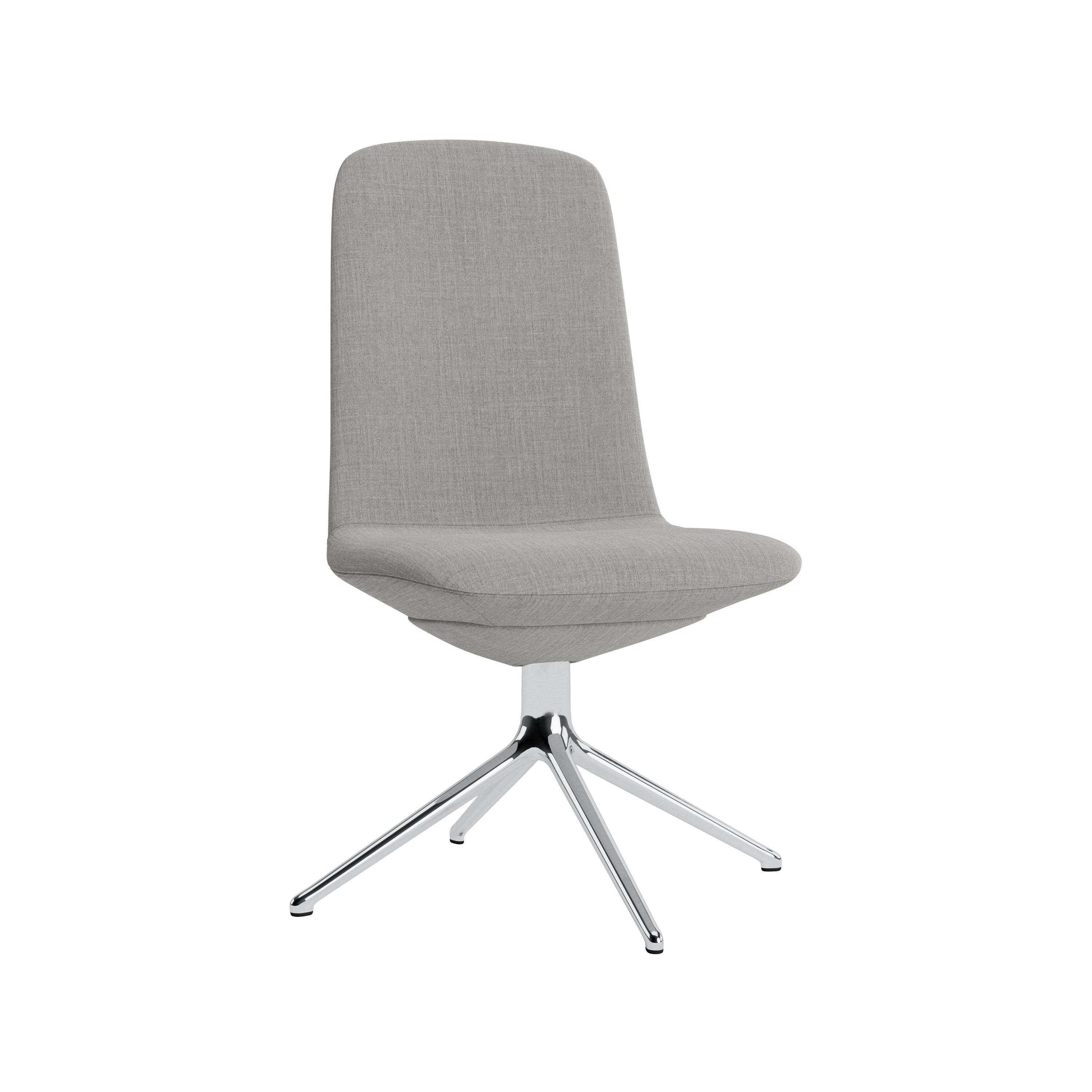 Off Chair 4 Legs: Low + Without Arm + 
Aluminum