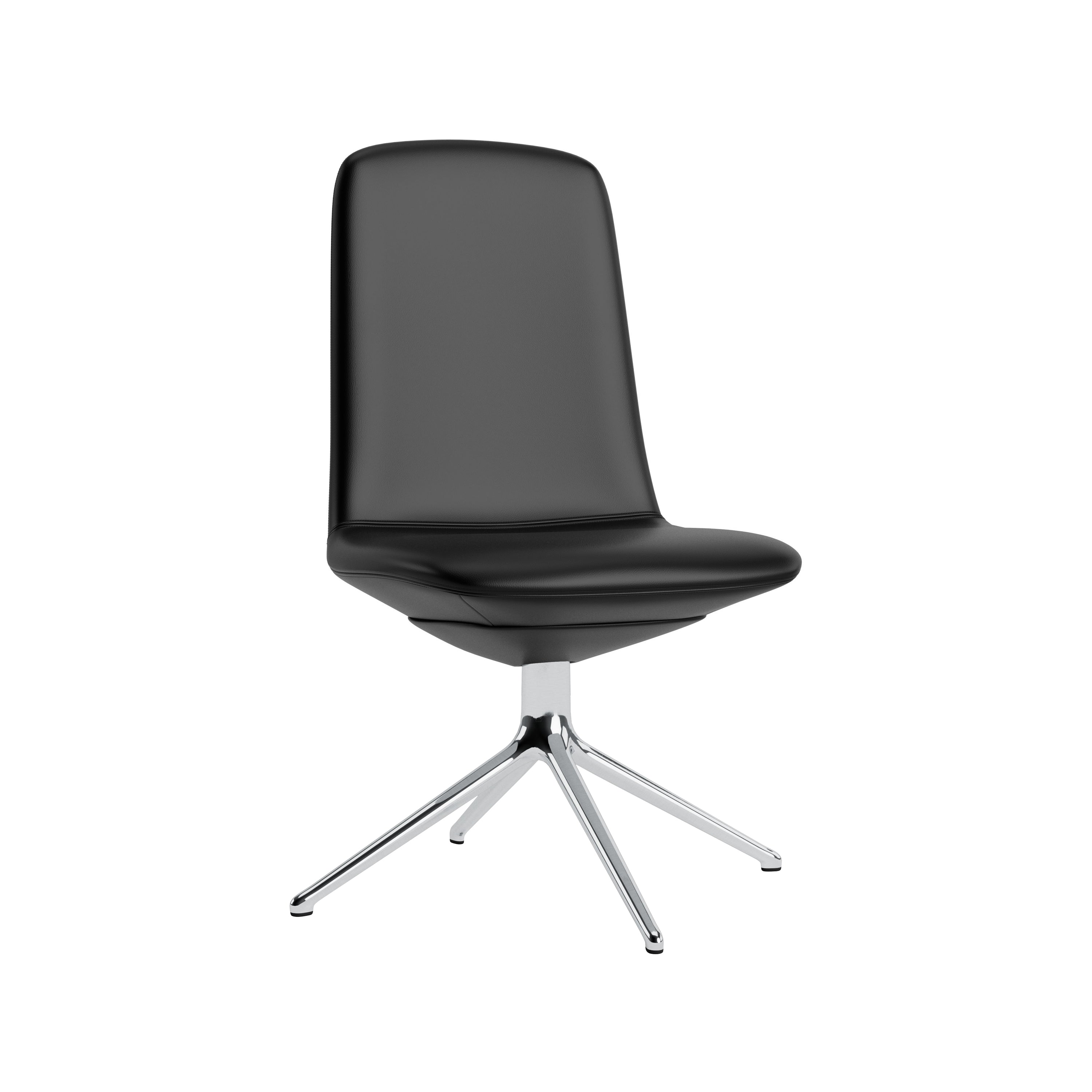 Off Chair 4 Legs: Low + Without Arm + 
Aluminum