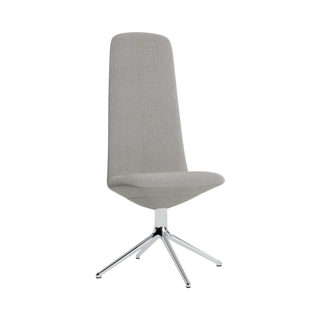 Off Chair 4 Legs: High + Aluminum
