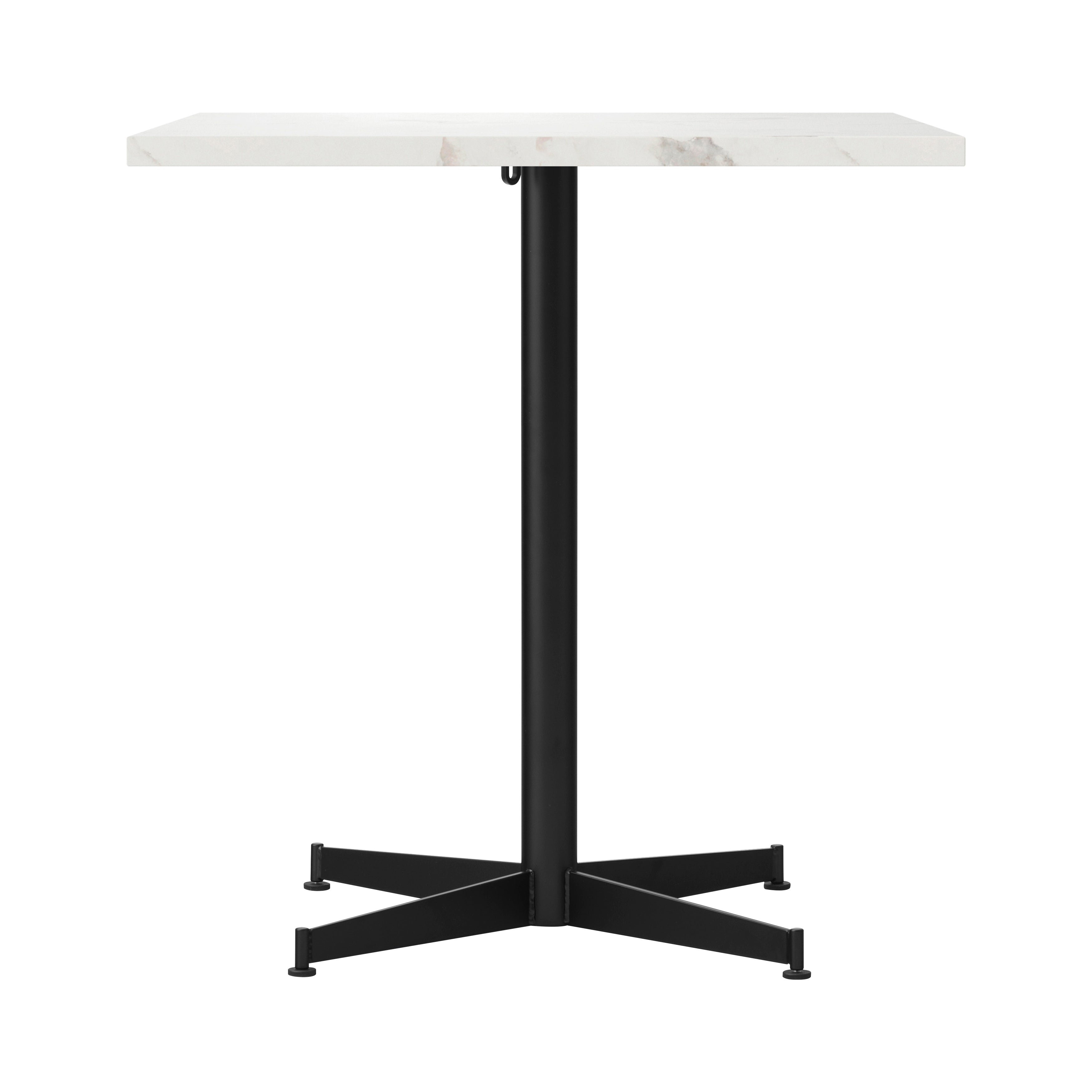 Nook Dining Table: Estremoz Marble + Black