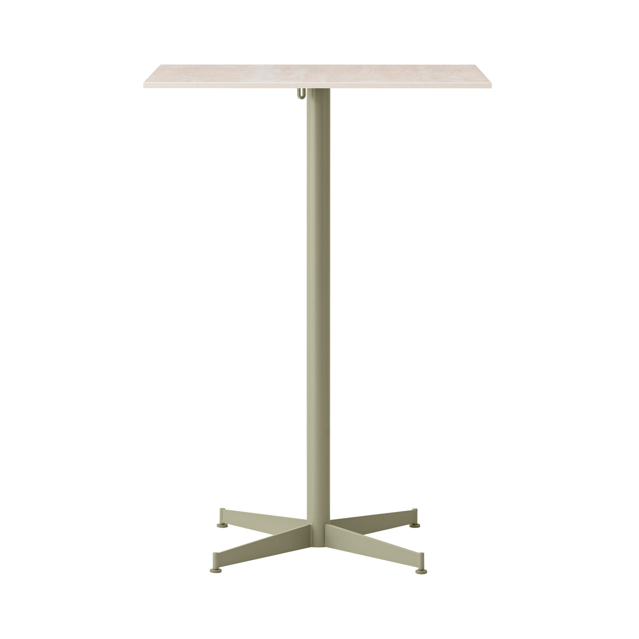 Nook Bar + Counter Table: Bar + Ceramic Sand + Olive