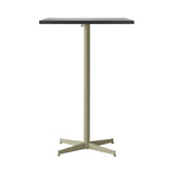 Nook Bar + Counter Table: Bar + Black Oak Veneer + Olive