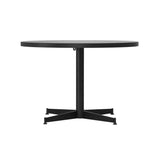 Nook Lounge Table: Black Oak Veneer + Black
