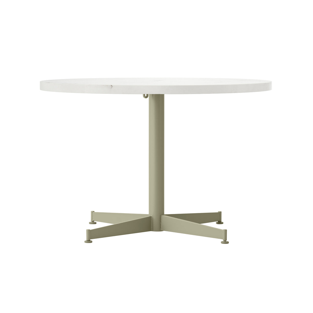 Nook Lounge Table: Estremoz Marble + Olive