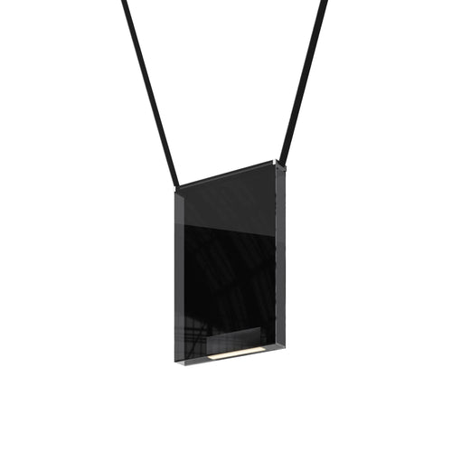 Sainte Atelier 03 Suspension Lamp: Black + Black