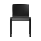 Ready Dining Chair: Seat Upholstered + Black Painted Oak + Dakar 0842