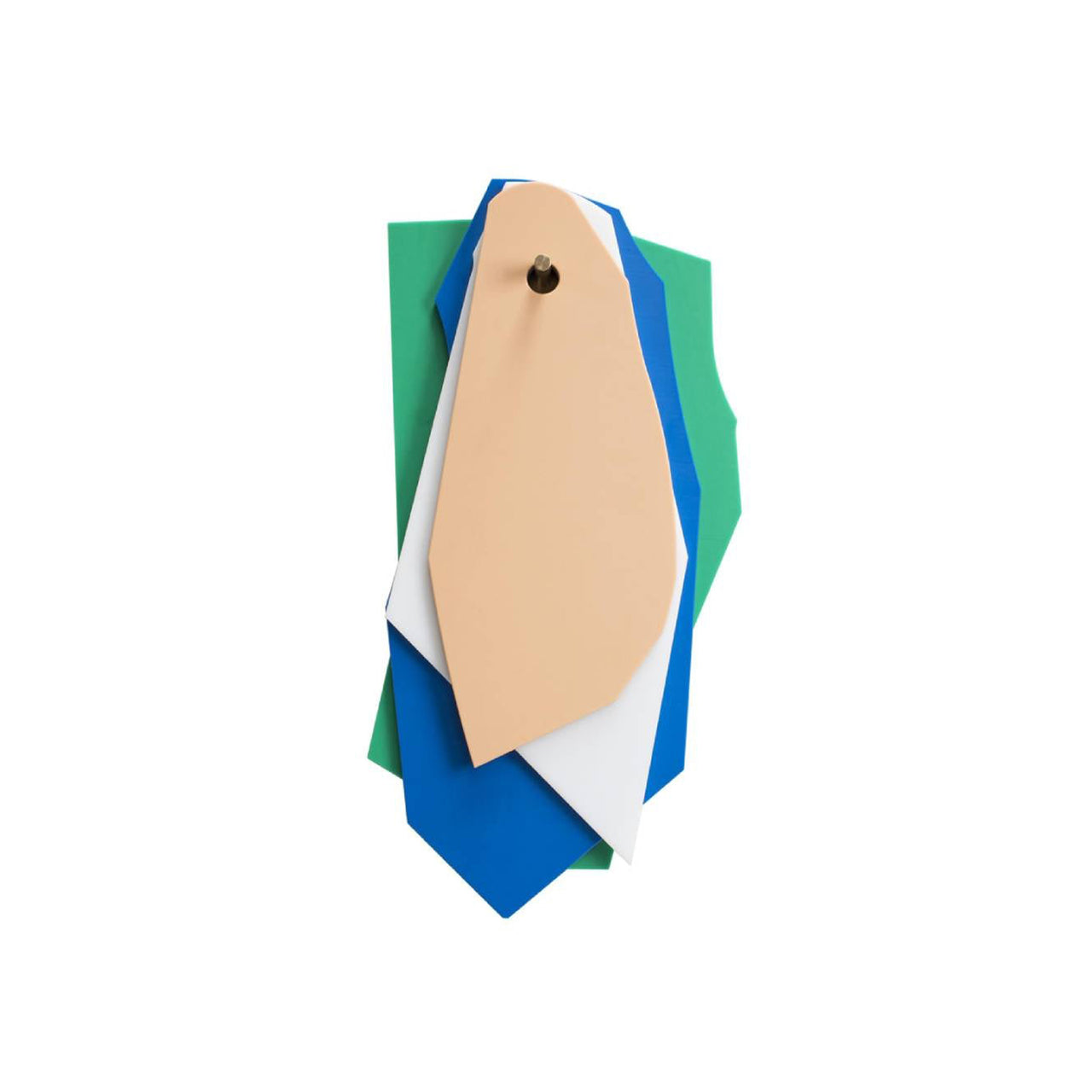 Cutting Boards: Set E - Pink + White + Dark Blue + Green