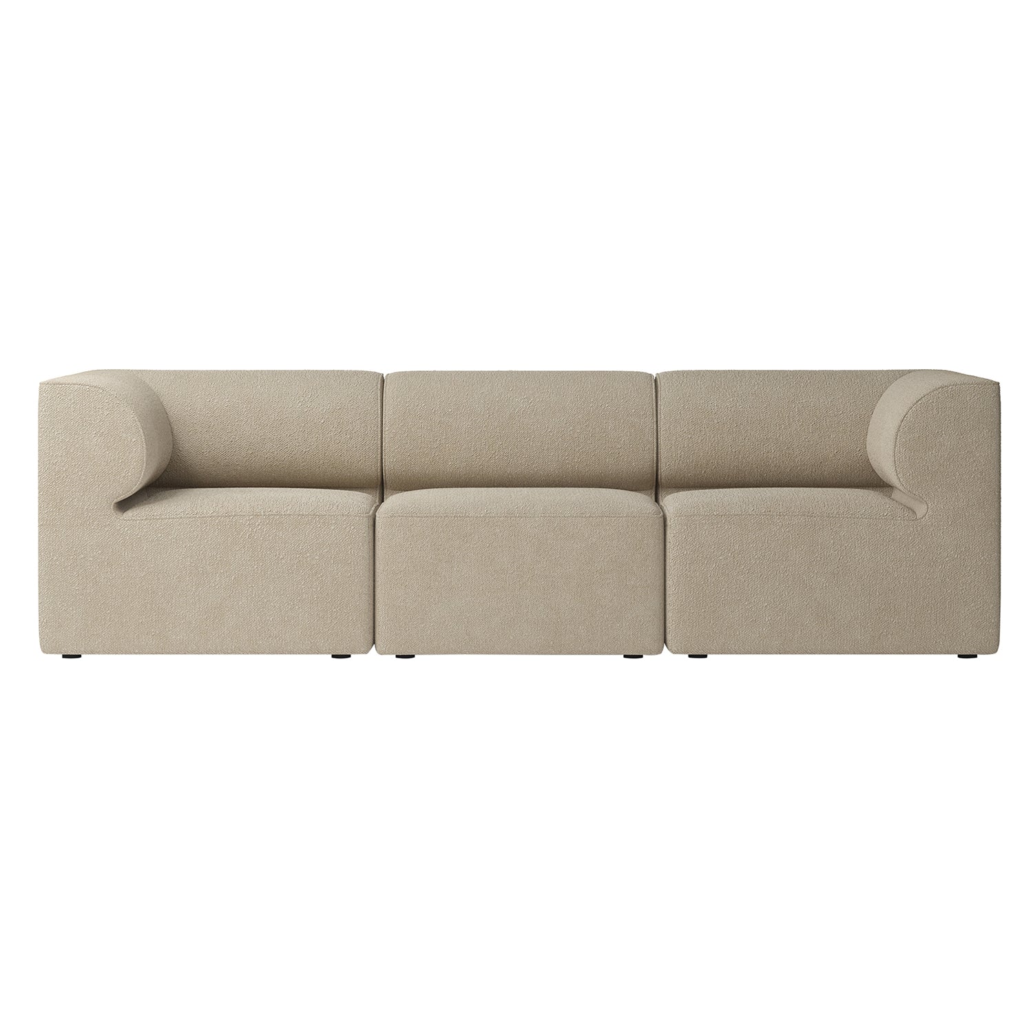 Eave Modular 3 Seater Sofa: Small + Configuration 2