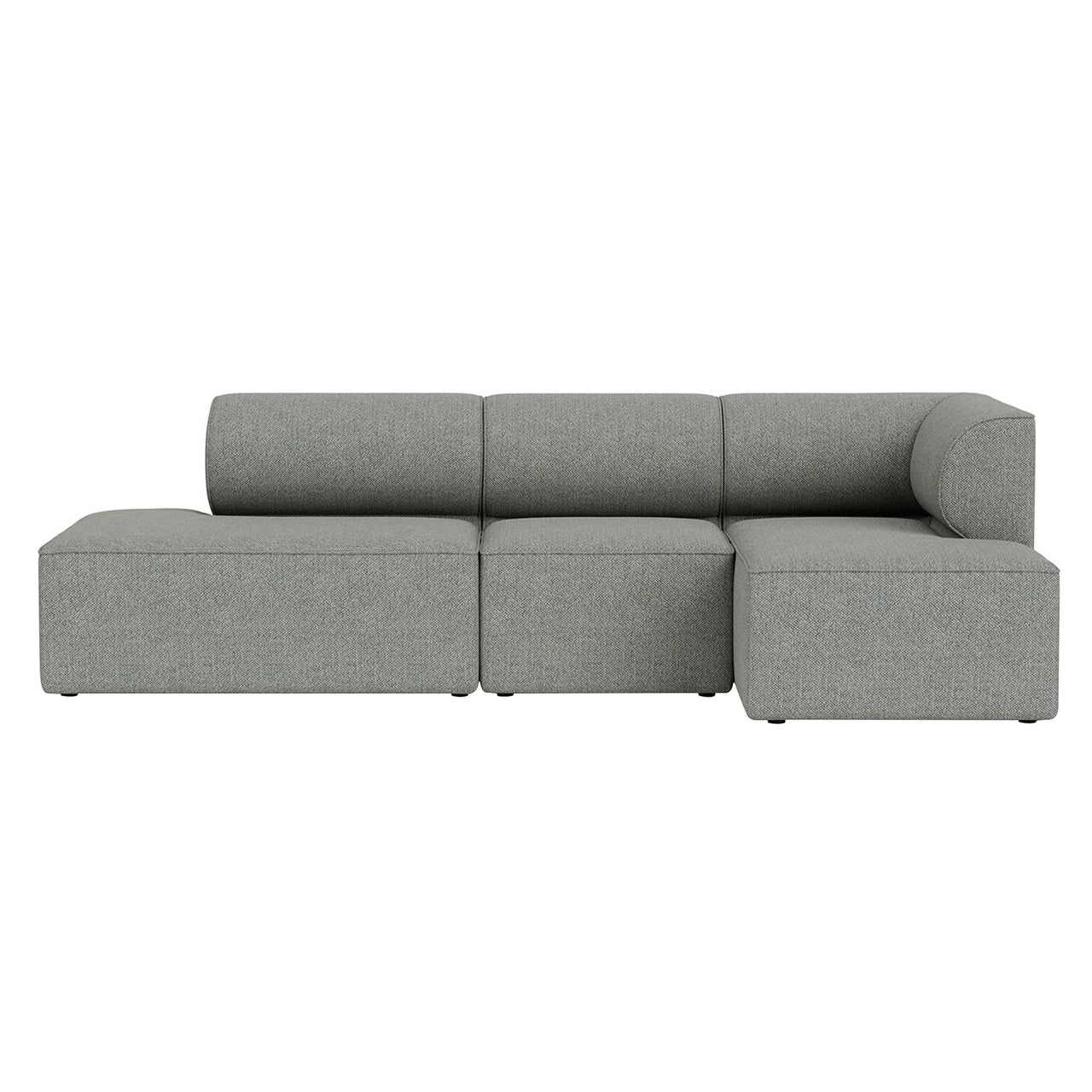Eave Modular 3 Seater Sofa: Small + Configuration 09 + Safire 012