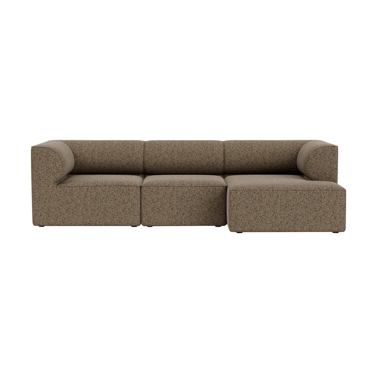 Eave Modular 3 Seater Sofa: Large + Configuration 11 + Safire 001