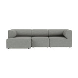Eave Modular 3 Seater Sofa: Large + Configuration 12 + Safire 012