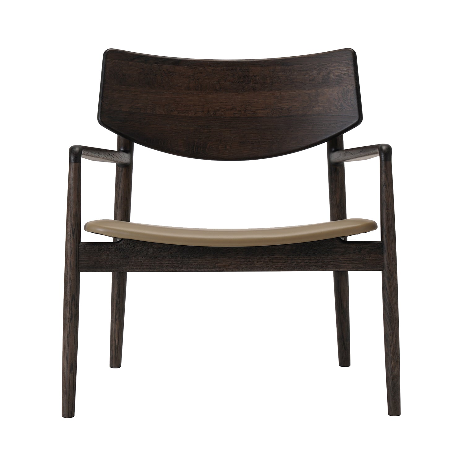 A-LC01 Lounge Chair: Smoked Oak