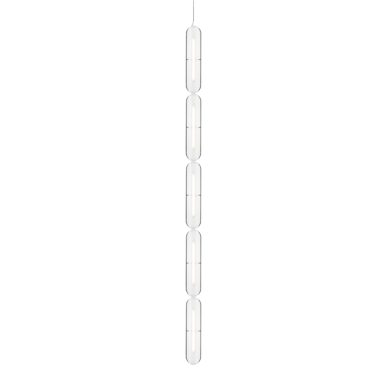 Vale System Pendant Light: Vertical + End-to-End + Vale 5 + Anthracite