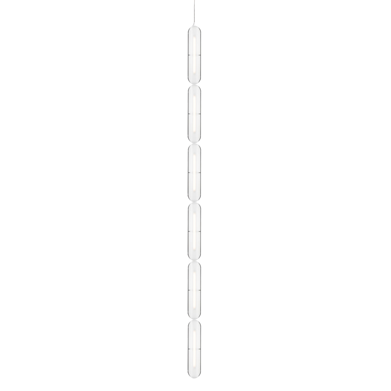 Vale System Pendant Light: Vertical + End-to-End + Vale 6 + Anthracite