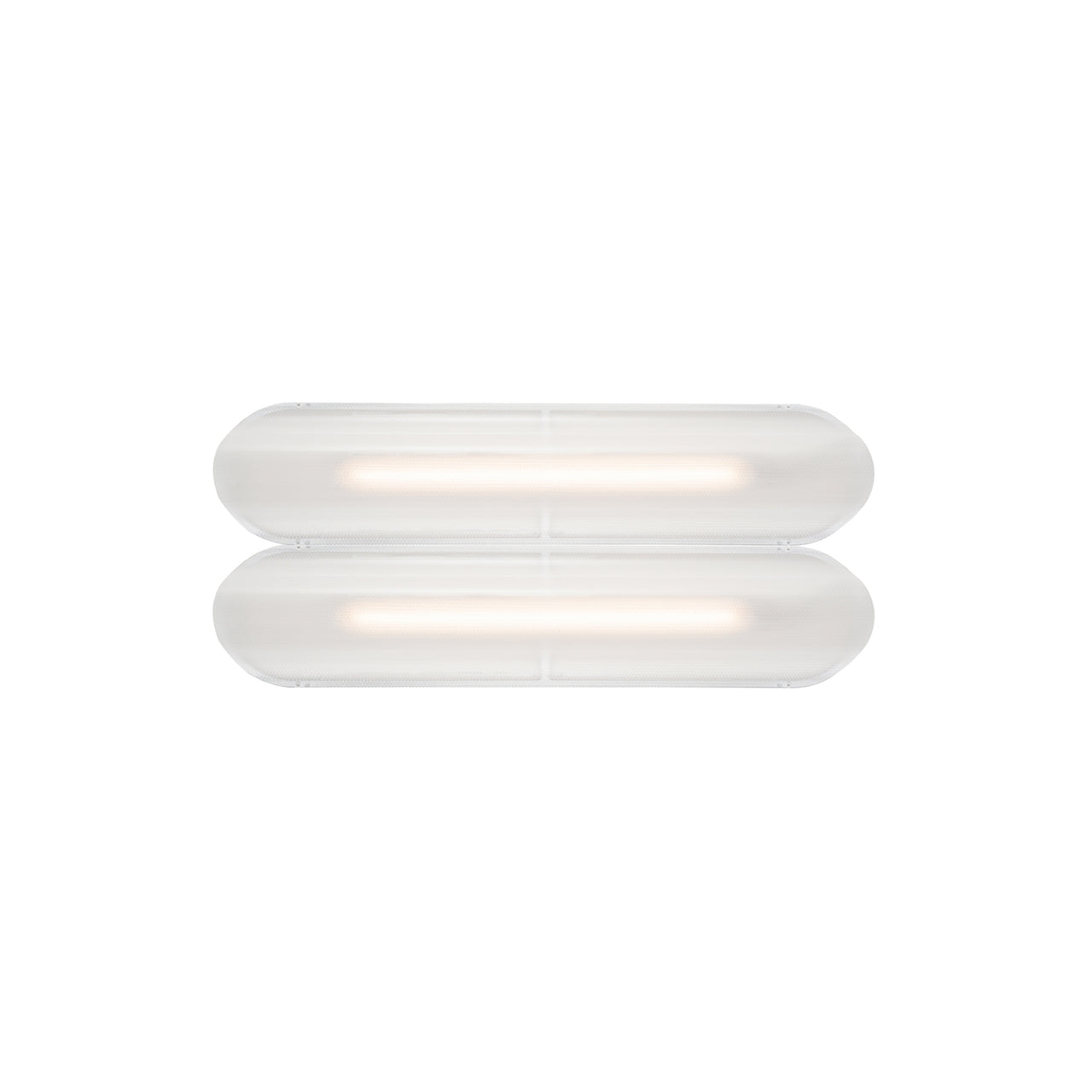 Vale System Ceiling/Wall Light: Horizontal + Side-to-Side + Vale 2 + Silica