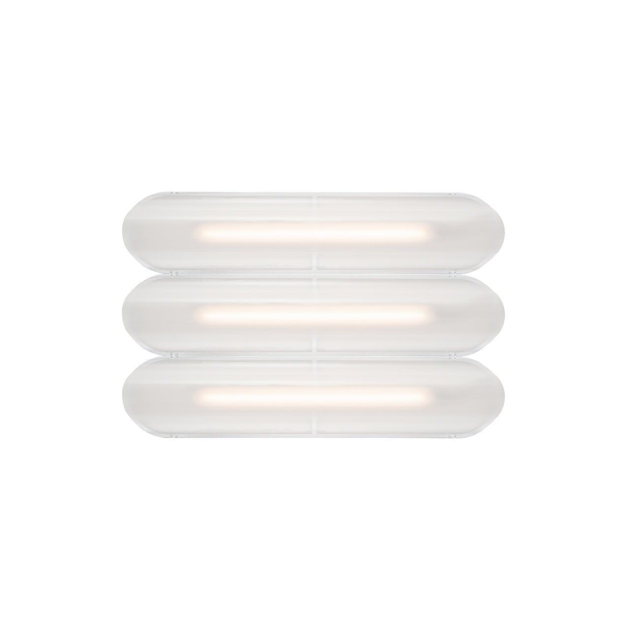 Vale System Ceiling/Wall Light: Horizontal + Side-to-Side + Vale 3 + Silica