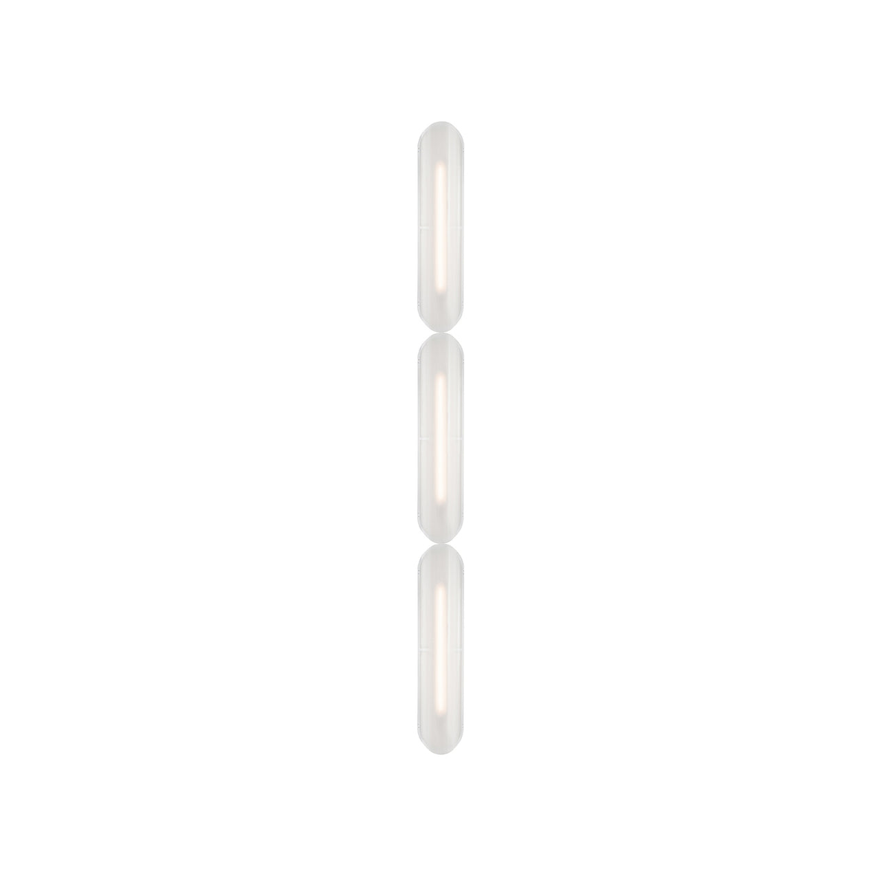 Vale System Ceiling/Wall Light: Vertical + End-to-End + Vale 3 + Silica