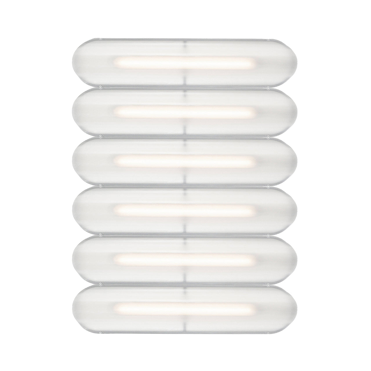 Vale System Ceiling/Wall Light: Horizontal + Side-to-Side + Vale 6 + Anthracite