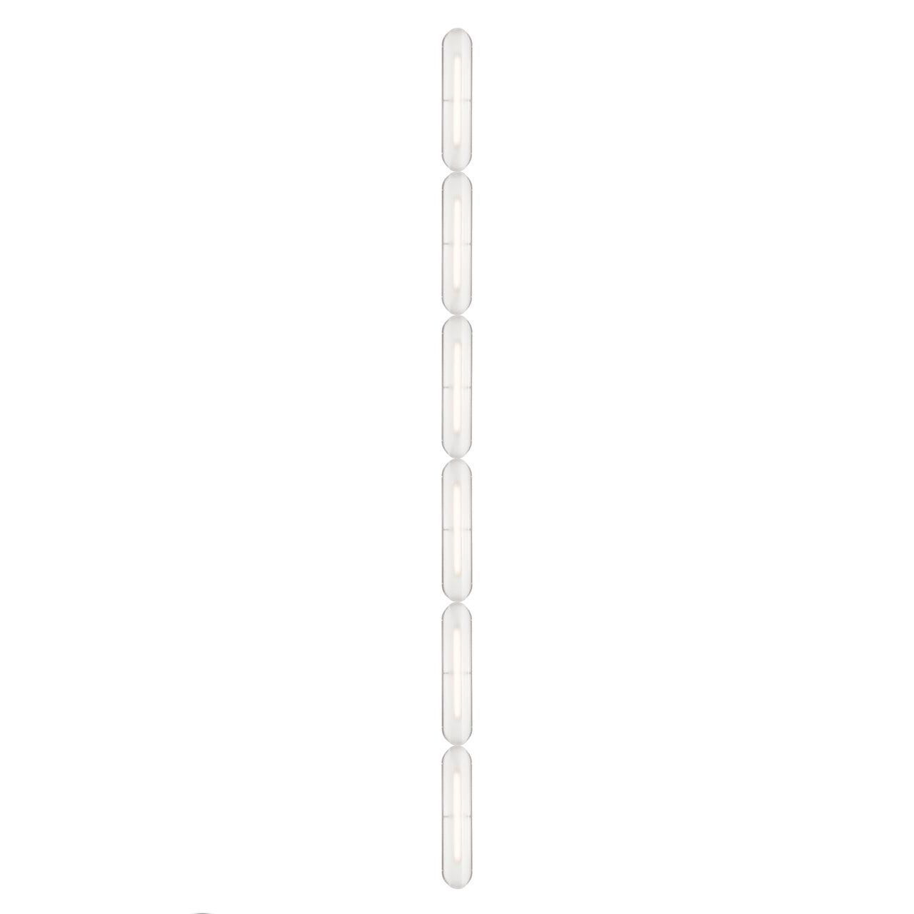 Vale System Ceiling/Wall Light: Vertical + End-to-End + Vale 6 + Rust