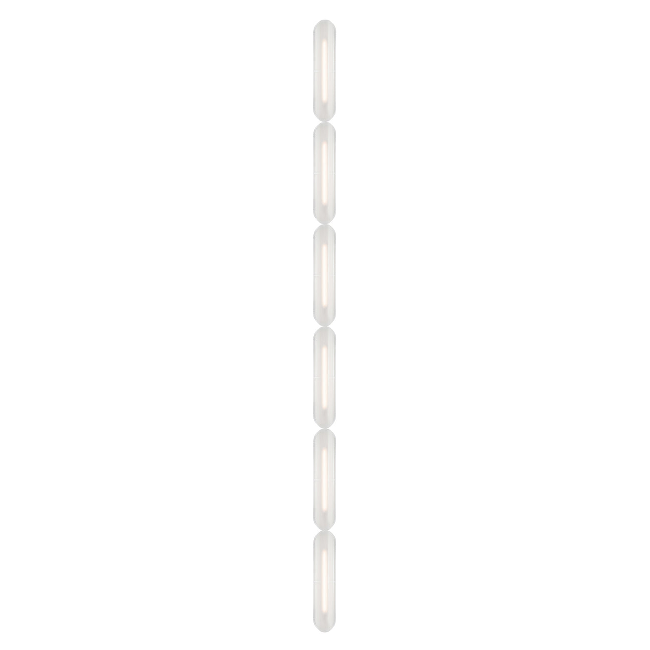Vale System Ceiling/Wall Light: Vertical + End-to-End + Vale 6 + Silica